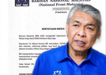 BN DAN PCS SAH TIDAK BERTANDING DI PRK BATU SAPI