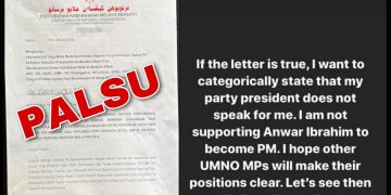 KENAPA SURAT SOKONG ANWAR DITANDATANGANI ZAHID, NAJIB ADALAH PALSU?