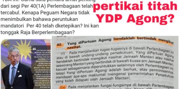 RAIS YATIM PERTIKAI KEPUTUSAN YDP AGONG MENOLAK DARURAT?