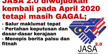 KENAPA JASA 2.0 YANG DITUBUHKAN APRIL 2020 MASIH TIDAK ‘BERFUNGSI’?