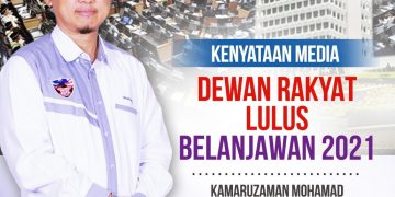 DEWAN RAKYAT LULUS BELANJAWAN 2021