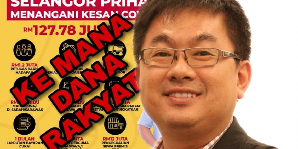 RAKYAT DAN PENIAGA TERJEJAS, KE MANA MENGHILANG RM120 JUTA DANA ANTI-WABAK?