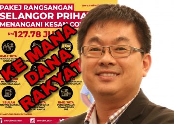 RAKYAT DAN PENIAGA TERJEJAS, KE MANA MENGHILANG RM120 JUTA DANA ANTI-WABAK?
