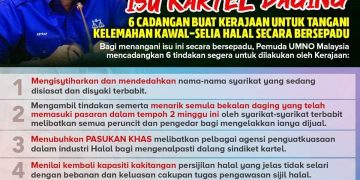 6 CADANGAN TANGANI ISU KARTEL DAGING