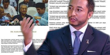 MAHATHIR DAN AZMIN BERLAKON BERGADUH, TERDESAK UNTUK SELAMATKAN DIRI