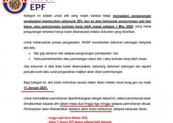 KENAPA RAKYAT MASIH MARAH DALAM ISU PENGELUARAN WANG AKAUN 1 KWSP?