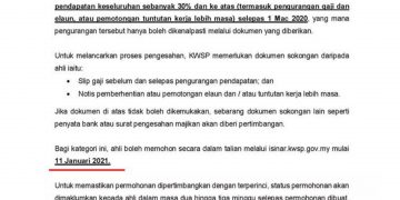 KENAPA RAKYAT MASIH MARAH DALAM ISU PENGELUARAN WANG AKAUN 1 KWSP?