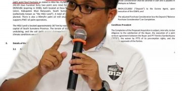 MENTERI BESAR PERAK TUMBANG KERANA ISU PENJUALAN TANAH 15 RIBU HEKTAR