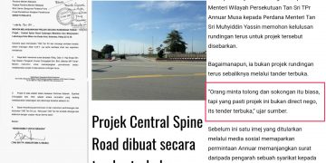 SURAT SOKONGAN ANNUAR MUSA MENIMBULKAN BANYAK PERSOALAN