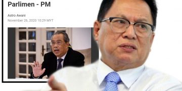 TARIK BALIK SOKONGAN KEPADA MUHYIDDIN SEBAGAI PERDANA MENTERI