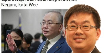 KENYATAAN BERCANGGAH DENGAN GUAN ENG, ADIK BELIAU SETUJU PERKHIDMATAN FERI DIGANTI TEKSI AIR 