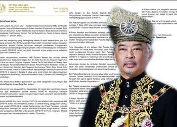 AGONG PERKENAN DARURAT, BENDUNG PANDEMIK COVID-19