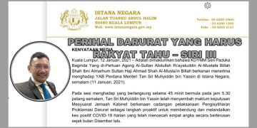 PERIHAL DARURAT YANG HARUS RAKYAT TAHU – SIRI III