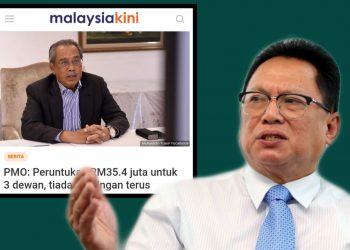 JIKA DEWAN RAKYAT BOLEH DIGANTUNG, KENAPA TIGA DEWAN DI PAGOH TIDAK BOLEH DIGANTUNG?