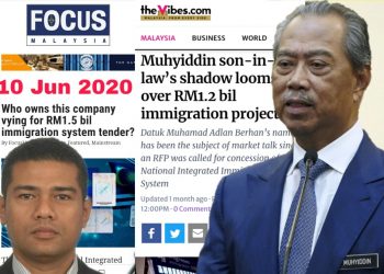 PMO WAJAR PERTAHAN MUHYIDDIN, SEGERA NAFI MENANTU TERLIBAT PROJEK RM1.2 BILION