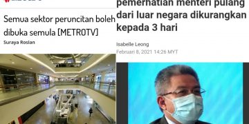 PELBAGAI SEKTOR KEMBALI BEROPERASI, PARLIMEN TENTU BOLEH DIBUKA TIDAK LAMA LAGI