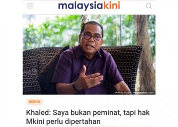 MALAYSIAKINI DIDENDA RM500K: ADA APA DENGAN PEMIMPIN UMNO?