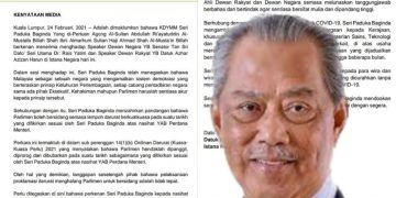 MUHYIDDIN KATA TIADA SIDANG PARLIMEN, SEBALIKNYA YDP AGONG PERKENAN SIDANG DITERUSKAN