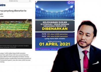 MUNGKIN PARLIMEN BOLEH BERSIDANG DI STADIUM – ISHAM JALIL