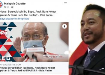 RAIS YATIM DAN PPBM, JANGAN SEKAT HAK ORANG MUDA UNTUK MENGUNDI