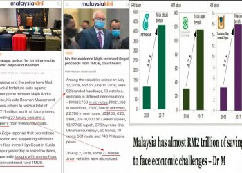 PENJELASAN NAJIB MENGENAI FITNAH DAN PROPAGANDA PH KE ATASNYA SELAMA INI