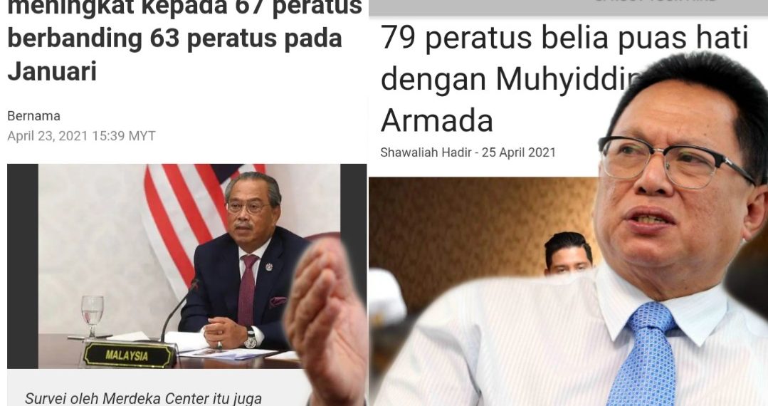 JIKA BENAR POPULARITI MUHYIDDIN MELONJAK, SEGERA BUBAR ATAU BENARKAN SIDANG PARLIMEN