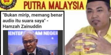 WIRA PUTRA GESA HAMZAH ZAINUDDIN LETAK JAWATAN ATAU DIGUGURKAN SEBAGAI MENTERI KABINET