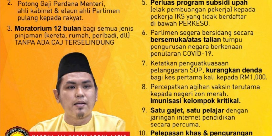 10 TUNTUTAN RAKYAT JIKA BERLAKU “TOTAL LOCKDOWN” – PUTRA
