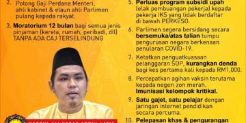 10 TUNTUTAN RAKYAT JIKA BERLAKU “TOTAL LOCKDOWN” – PUTRA