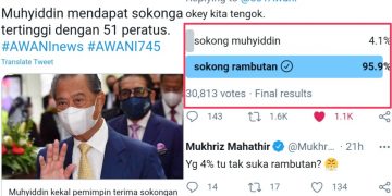 RAMBUTAN LEBIH POPULAR BERBANDING MUHYIDDIN