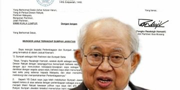 MUNGKIR JANJI TERHADAP SUMPAH JAWATAN – KU LI