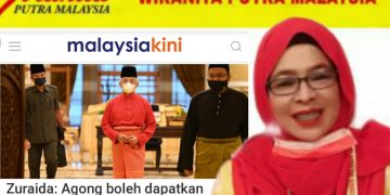 KENYATAAN ZURAIDA KAMARUDDIN ANGKUH DAN BIADAB – WIRANITA PUTRA