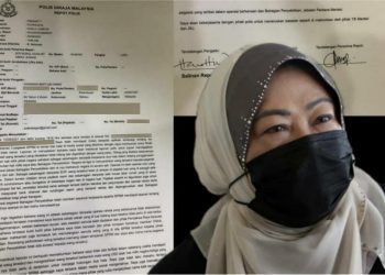 KENYATAAN PENUH LAPORAN POLIS DATUK HASANAH BERKAITAN KECURIAN WANG MEIO DI SPRM