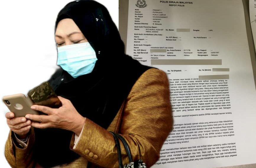 KES KECURIAN WANG MEIO DI SPRM: HASANAH SAHKAN WANG MILIK NEGARA SAHABAT, PERLU DIPULANGKAN