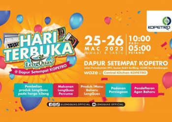 MAKAN PERCUMA & JUALAN HARGA KILANG SEMPENA HARI TERBUKA LENGQUAS