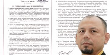 KENYATAAN MEDIA MTUC MENGENAI PEMBERHENTIAN PEGAWAI KONTRAK LHDN