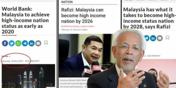 BEZA PANDANGAN BANK DUNIA DAN RAJA FORMULA RAFIZI -SHAHRIR SAMAD