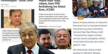 ADAKAH MAHATHIR ANTI RAJA-RAJA MELAYU?