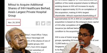 ANTARA KEROSAKAN MAHATHIR LAKUKAN, JUAL PEGANGAN KHAZANAH DALAM IHH BERHAD