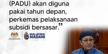 PANGKALAN DATA UTAMA (PADU) DIWUJUDKAN, USAHA MEMPERKEMAS SUBSIDI BERSASAR