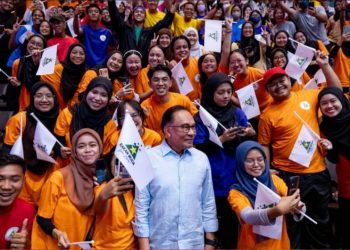 PERDANA MENTERI BERI JAMINAN PROGRAM RAKAN MUDA BERBEZA, IKUT GAYA PEMIKIRAN, PERANAN ANAK MUDA