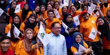 PERDANA MENTERI BERI JAMINAN PROGRAM RAKAN MUDA BERBEZA, IKUT GAYA PEMIKIRAN, PERANAN ANAK MUDA