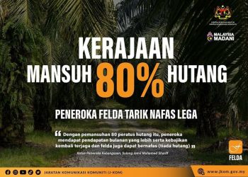 PERDANA MENTERI TANDATANGAN JAMINAN KERAJAAN, STABILKAN KEWANGAN FELDA
