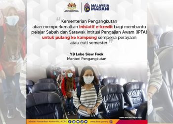 KERAJAAN PERKENAL E-KREDIT, BANTU PELAJAR SABAH DAN SARAWAK