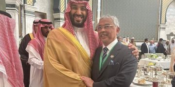 YDP AGONG BERTEMU PUTERA MAHKOTA ARAB SAUDI