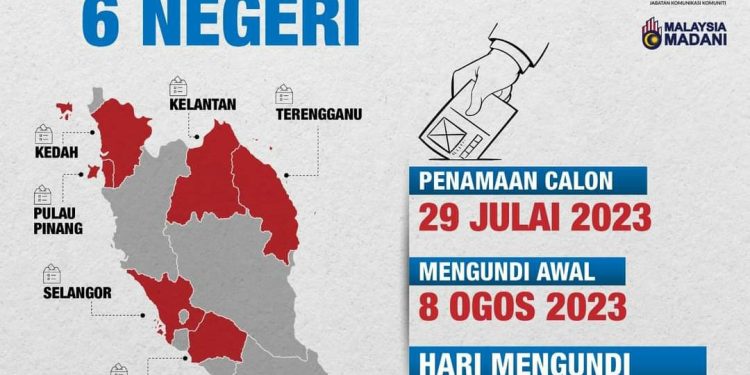 PRN 6 NEGERI: RAKYAT KEMBALI MEMILIH
