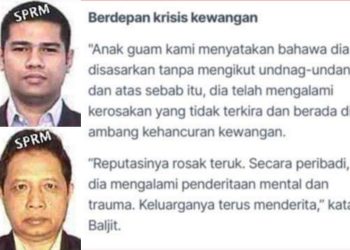 MENANTU MAHIADDIN “CRY BABY”, BELUM DIDAKWA SUDAH MENGADU KONONNYA DERITA, TRAUMA