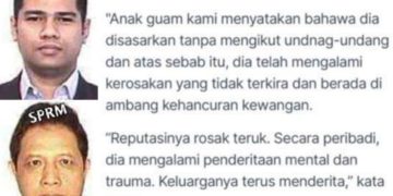 MENANTU MAHIADDIN “CRY BABY”, BELUM DIDAKWA SUDAH MENGADU KONONNYA DERITA, TRAUMA