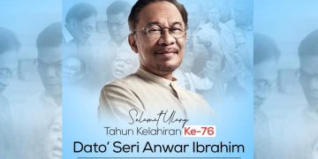 SAIFUDDIN UCAP SELAMAT HARI ULANG TAHUN KE-76 KEPADA ANWAR