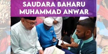 (VIDEO) YAB PERDANA MENTERI ISLAMKAN SAUDARA BAHARU MUHAMMAD ANWAR